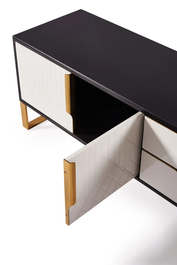 Amal Ribbed Coffee Table - Image 3