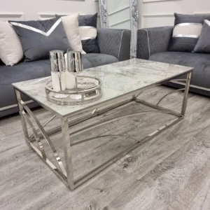 Stella Chrome Coffee Table