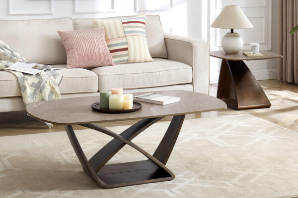 Vanosa Coffee Table Brown