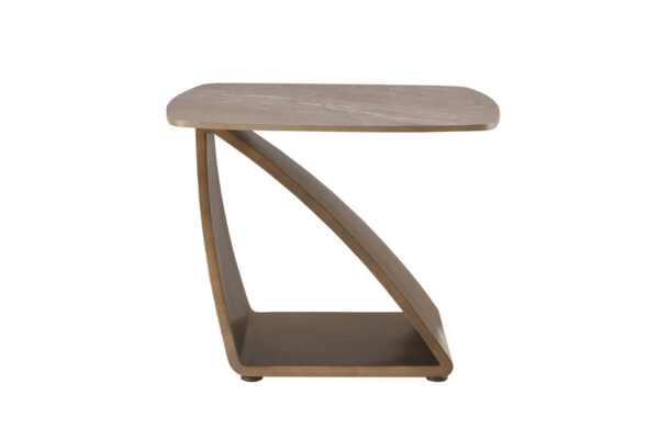 Vanosa Lamp Table Brown - Image 3