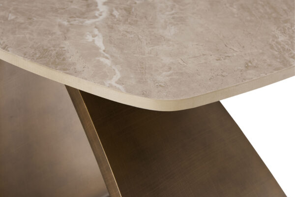 Vanosa Lamp Table Brown - Image 4