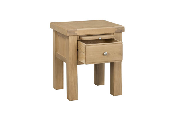 Delaney Lamp Table Oak - Image 2