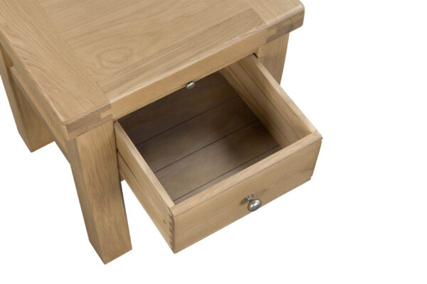 Delaney Lamp Table Oak - Image 4