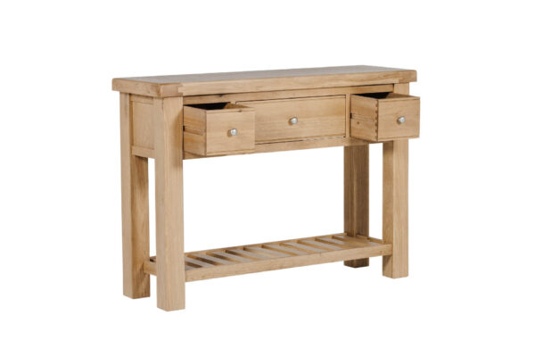 Delaney Console Table Oak - Image 2
