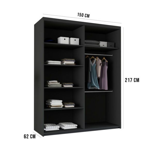 Lyllie Sliding Wardrobe - Image 5