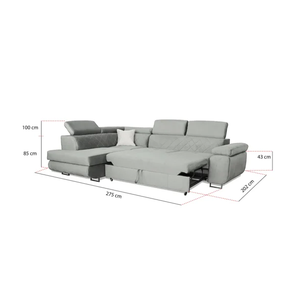 Laguna Corner Sofa/Sofa Bed - Image 2