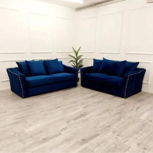 Lincoln 3 & 2 Seater Sofa with Scatter Back Cushion