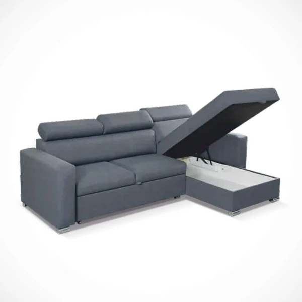 Hugo Corner L-Shape Sofa Bed - Image 2