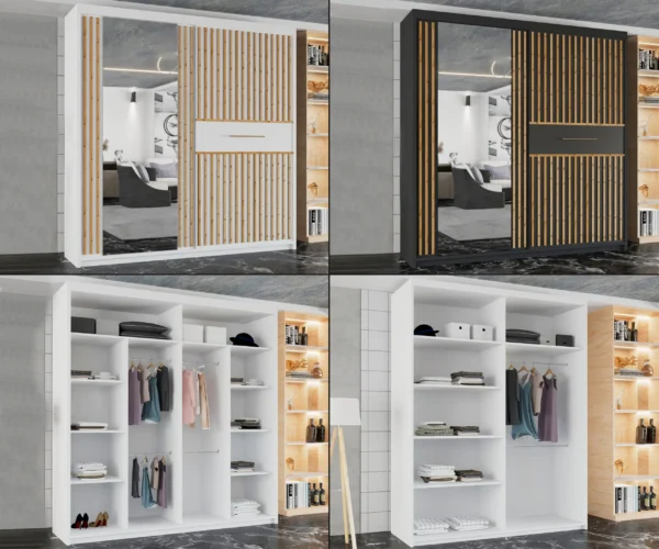 Lyllie Sliding Wardrobe - Image 6