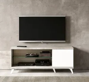 Modern Treviso White Italian TV Unit
