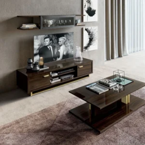 Volare Walnut Italian TV Unit