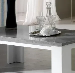 Stella White & Grey Italian Coffee Table