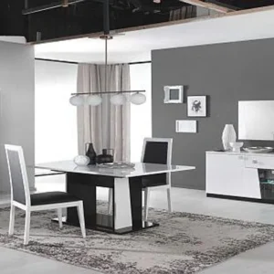 Elisa White-Black Dining