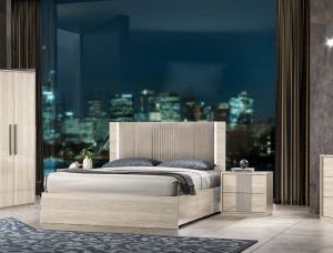 H2O Design Dafne Italian Bedroom Set with 4/6 Door Wardrobe