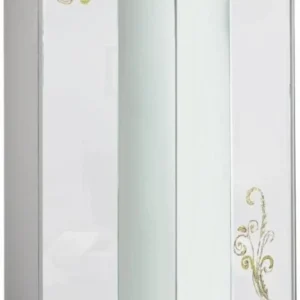 Sofia White Italian 2 Door Sliding Wardrobe with Mirrors