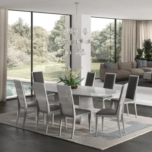 Mia Grey 10 Seater Dining Table
