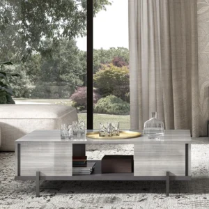Mia Grey Italian Coffee Table