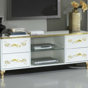 Sofia White&Gold Tv Stand