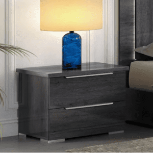 Luna Dark Grey Night Table