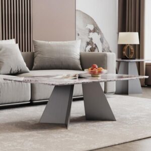 Daytona White Marble Coffee Table
