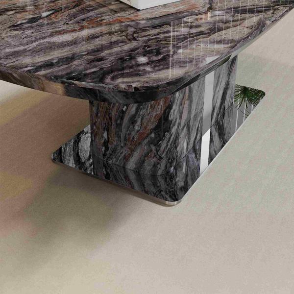 Ravello Grey Marble Coffee Table - Image 2