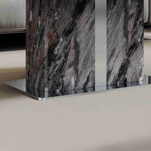 Ravello Grey Marble Coffee Table - Image 3