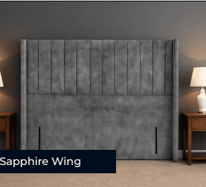 Sapphire Winged Headboard