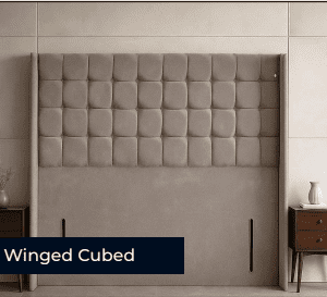 Winged Cubed Headboard