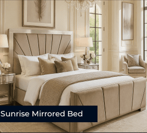 Sunrise Mirrored Bed Frame
