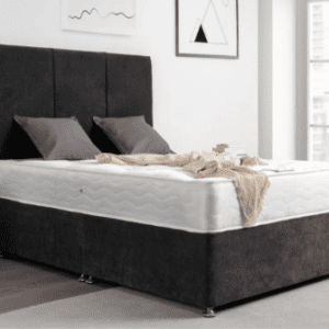 Divan Base with 3 Panels Headboard