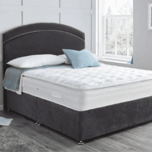 Divan Base with Oval Headboard